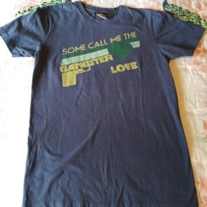 Local Celebrity Gangster of Love tee shirt!